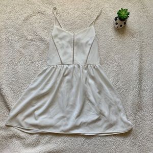 Stradivarius white Dress Size Small